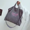 Women Corduroy Canvas Tote Ladies Casual Shoulder Foldable Reusable Shopping Bags Beach Bag Female Cotton Cloth Handbag Y201224