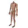 1: 6 Scale Action Figure Nude Male Body Épaule Étroite Fit HOT Toys TTM18 / TTM19 LJ200928