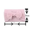 Solid Baby Girl Tabban Headband мягкий нейлон Headwrows лук узла повязки растягивающие волосы полосы детские аксессуары