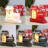Fengrise Lantern Train Święty Mikołaj LED LED LED LED Dekoracja choinki świąteczne oświetlenie