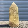 70g natural cristal de cristal de citrino obelisco wand ponto cura 20125