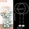 2set Circle Balloon Arch Frame Balloons Stand Holder Kit Wedding Decorations Baloon Birthday Party Decorations Kids Baby Shower Y05069758