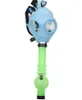 Gas Mask Bong Both Glow In The Dark Water Shisha Acrylic Smoking Pipe Sillicone Hookah Tobacco Tubes Wholesale