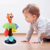 Saugbasis Hochstuhl Interaktives Baby-Rasselspielzeug für 0-12 Monate Early Early Learning Toy für Boy Girl LJ201113