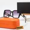 Classic Moda de Luxo Marca Polarizada Óculos de Sol para Homens Mulheres Mulheres Mens Sunglass Designer UV400 Óculos Óculos de Sol Grande Metal Frame Pola