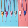 Sangles de téléphone portable Charms Mobile Camera Neck Lanyard Détachable Multifonction Strap Id Card Key Ring Holder Diy For I qylRzC