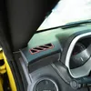 Dash Board Vänster Right Air Outlet Vent Ring ABS Inredning Trim för Chevrolet Camaro 2012-2015 Interiörtillbehör