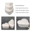 3pc / set 33cm bloemist dozen snoepdozen hartvormige doos rozen verpakking voor geschenken kerst bloem geschenk jllvgm yummy_shop