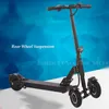 Scooter elettrico a 3 ruote con sedile-scooter elettriche da 8 pollici 400w 36V Skateboard elettrico pieghevole per adulti