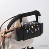 Stroller-onderdelen Multi-Pocket Baby Bag Waterdicht spul Nappig hangende bekerhouder Krijgeling PRAM BUGGY CART Bottle fles