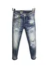 Mode italienne jeans décontractés pour hommes européens et américains lavage de haute qualité pur meulage à la main optimisation de la qualité LA9820310H