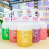 Hand Shake Milk Cover Bath Foam Shower Gel 400ml Colorful Fruit Cloud Foam Gentle Cleansing Whitening Moisturizing Body Wash