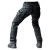 Сектор семь военных многогранников грузовые брюки темные камуфляжные регулярные тактические брюки активные мужские брюки LJ201104