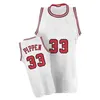 NCAA Scottie 33 Pippen 23 basketball jersey Dennis 91 Rodman Basketball Jerseys 2020 College Université Rétro Mesh Hommes Jersey