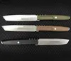 1Pcs Top Quality Survival Straight Knife D2 Stone Wash Blade Full Tang Nylon Plus Glass Fiber Handle With ABS K Sheath