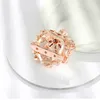 Mode cristal fleur écharpe boucle broche robe costume d'affaires corsage broches femmes mode bijoux volonté et cadeau de sable