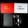 NC 14mm 18mm Titanium Советы Nail стекла Комплекты Кек Клип мини NC восковое масло Dab Rigs Nector коллектор Стро воды Аксессуары Трубы дыма для некурящих