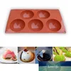 Bakvormen cakevorm siliconen non-stick 3D half bol pudding jelly chocolade fondant zeep bruin gebak gereedschap keuken accessoires