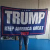 Выборы Трампа 2024 Держите флаги Америка, висящая отличные баннеры Цифровой отпечаток Дональд Трамп Флаг Байден HH21-56