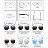 Sunglasses TWO Oclock Ultralight Prescription Myopia Ladies Women Polarized Clip On Glasses Frame Polar Optics 2 In 1 Z1719717804882