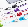 Sangles de téléphone portable Charms Mobile Camera Neck Lanyard Détachable Multifonction Strap Id Card Key Ring Holder Diy For I qylRzC