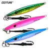 Goture 3PCSlot Sea Fishing Lure Metal Spoon Lead Fish 80g 100g 150g 200g 300g Vertikal jigging för storspelfiske Y2008274271868