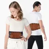 Taille Ondersteuning Masseren Verwarming Pad Draagbare Riem Verre Infrarood Massage voor Abdominale Rug Pijn Verlichting