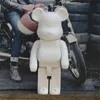 Newest 1000% 70CM Bearbrick Evade glue Black. white and red bear figures Toy For Collectors Bearbrick Art Work model decorations kids gift