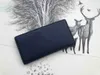 Hele luxe ontwerper Long Wallet Cards Holders Key en polsbanden vasthouden PU lederen portemonnee Holder Holder Munt Purs Wallet249D