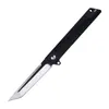 Outdoor Pocket Folding Knife D2 Steel G10 Knives Field Self-defense Small Stainless Portable EDC Tool HW40