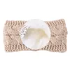 2021 oor Muffs toevoegen Fluff-stijl 21 kleuren gebreide twist hoofdband vrouwen winter sportaren warmer hoofd wrap haarband mode haaraccessoires