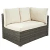 U_STYLE Patio Furniture Sets 7-Piece Patio Wicker Sofa Cushions Chairs Loveseat Table and a Storage Box US stock a22 a10