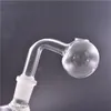40 mm Kugelglas-Ölbrennerrohr, 10 mm, 14 mm, 18 mm, weiblich, männlich, dicke Pyrexglas-Wasserrohre für Wasserbong