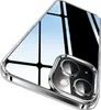 クリア携帯電話ケースソフトバックカバーTPUシリコンウルトラ薄いケースiPhone 14 11 12 13 7 8 Plus X XR XS MAX SAMSUNG HTC LG電話カバー