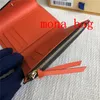 MONA Bag designer v￤skor pl￤d m￶nster kvinnliga pl￥nbok pures korta korth￥llare mynt pursar kvinna visar exotiska koppling pl￥nb￶cker med box203f