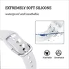 Silicone Smart Watch Band Straps Est 20mm 22mm för Samsung Galaxy Active 2 3 Gear S2 Watchband Armband Bands