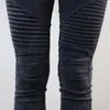 Jeans skinny Pantaloni da donna 2021 Jeans da motociclista elasticizzati da moto per donna Street Fashion Girls Pantaloni da donna Jean Slim Femme Bianco Verde 201223