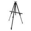 Ayarlanabilir Demir Boyama Ekran Sanatçı Şövale Tripod Katlanır Taşınabilir Eskiz Raf Boyama Araçları Malzemeleri Düzenleyici 201225