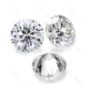 6.5mm GRA DEF VVS1 1CARAT PASS LAB GROUW MOISSANITE DIAMANTE TESTER ROND CUT CUT LOSSE GEMSTONEN FACTIELE GEHEEL