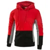 Nieuwe Patchwork Hoodies Mannen Sportwear Pullovers Comfortabele Casual Hip Hop Jongens Sweatshirt Herfst Winter Spring