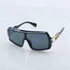 2021 남자 패션 브랜드 디자인 금속 렌즈 큰 크기 UV400 금속 태양 안경 남자 태양 안경 만 선글라스 만