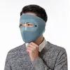Amerikaanse voorraad mode winter designer gezichtsmasker fleece gevoerde dikke oorbeschermers balaclava nekwarmer winddichte ski maskers voor buitensporten FY9223