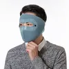 US Stock Fashion Winter Designer Face Maske Fleece Fodrad Tjocka Earmuffs Balaclava Neck Warmer Vindskyddad Skidmaskor för utomhussporter FY9223