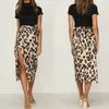 2021 neue Modische Frauen Sommer Leopard Print Rock Damen Sexy Und Charmant Hohe Taille Polyester Rock