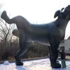 Mascotte gonfiabile gigante della scimmia con la striscia del LED e il pallone gonfiabile del ventilatore con il ventilatore per la decorazione della parata della città251y