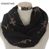 floral infinity scarves