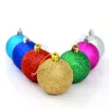 Grandes bolas de Natal de plástico 24 pcslot para decoração de árvores de Natal Ornamentos de 8 cm 6 cm 4 cm Bola de isopor atacado de atacado 201027
