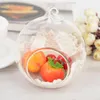 vendita calda 60 MM Hanging Tealight Holder Globi di vetro Terrario Portacandele da sposa Candeliere Vaso Home Hotel Bar Decorazione