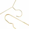 Hangerlink Golden Metal Vêtements Chemises Cintre avec rainure, Heavy Duty Strong Coats Hanger, Cintre de costume, Cintre de fil (30 pcs / lot) 201111