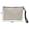 16 * 25cm saco cosmético personalizado favor a sublimação cartão de crédito sacos de telefone móvel lax handbag portátil ao ar livre com zíper EE